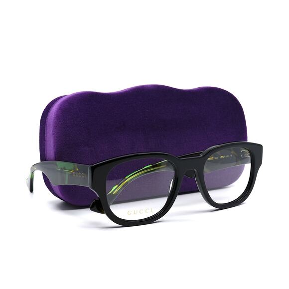 NEW GUCCI GG1429O 003 BLACK HAVANA AUTHENTIC EYEGLASSES FRAME - Picture 12 of 15